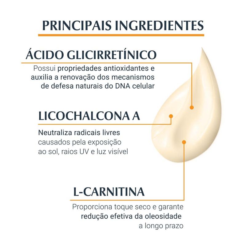 EUCERIN Protetor Solar Facial Antioleosidade Oil Control FPS60 52g